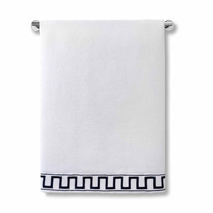 Greek Key Towels Navy|customizer