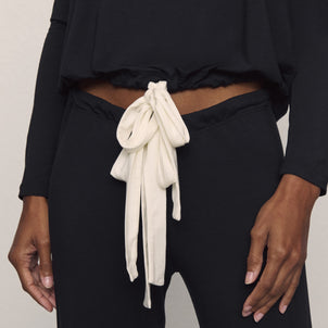 Eberjey Gisele Modal Slouchy Set Black / Ivory