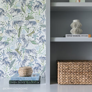 Pepper Home Frida Green Wallpaper Green