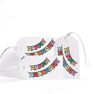 Dear Annabelle Happy Holidays Banner Tags Default