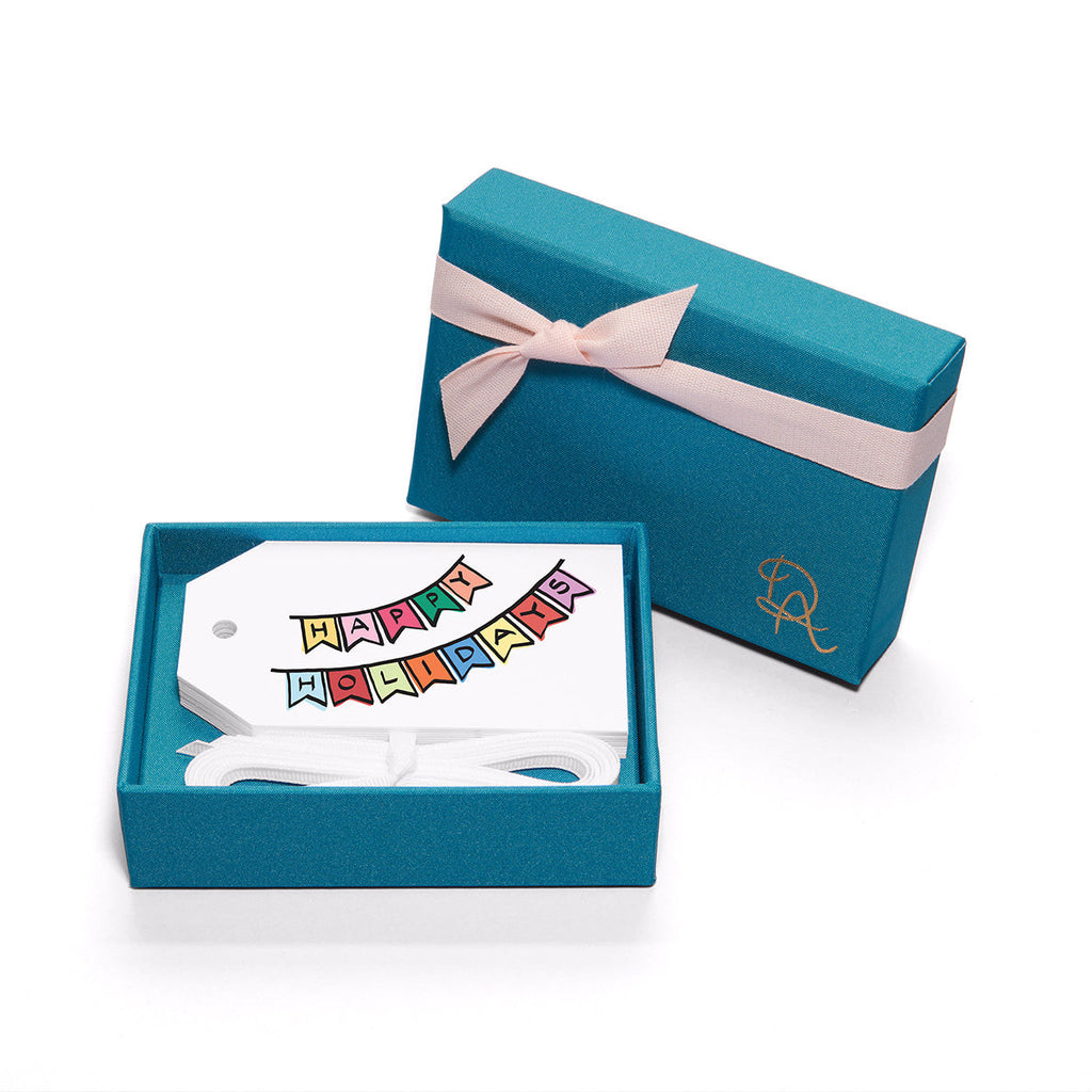 Dear Annabelle Happy Holidays Banner Tags Default