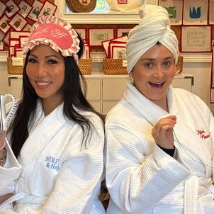 Red Thread x Kassatex - Monogrammed Waffle Robe Red Thread x Kassatex - Monogrammed Waffle Robe