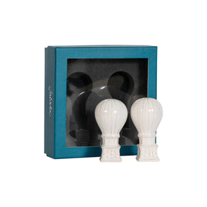 Juliska L'Amour Toujours Hot Air Balloon Salt and Pepper Shakers Ceramic