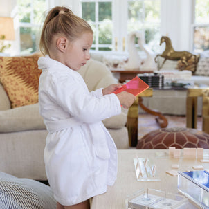 Hotel Spa Robe White|Toddler