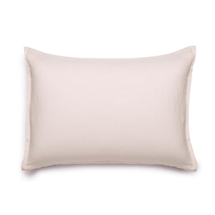 Linen - Bamboo Sham Set of 2 Powder Pink|2 Standard Shams|Customizer