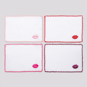 Dear Annabelle Lipstick Kisses Cocktail Napkins Default
