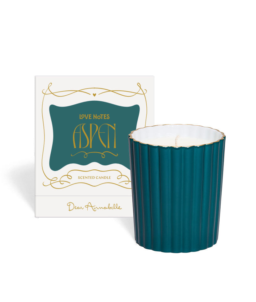 Dear Annabelle Candle Love Notes: Aspen Default