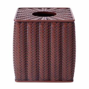 Mambo Bath Accessories Mahogany|Tissue Holder