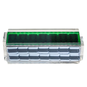 Luxe Dominoes Domino Set Green