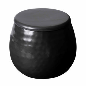 Nile Bath Accessories BlackCotton Jar