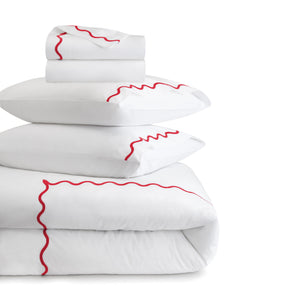Ripple Bedding Bundle Poppy|Queen