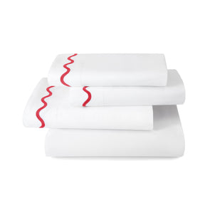 Ripple Sheet Set Poppy|Queen