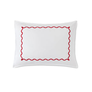 Ripple Sham Set of 2 Poppy|2 Standard Shams|Customizer