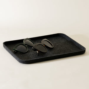 SortJoy The Wide Tray | Sculpted Wide Lid Carbon