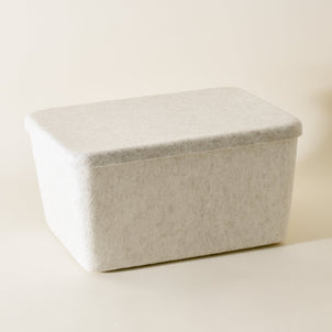 SortJoy The Wide Tray | Sculpted Wide Lid Stone