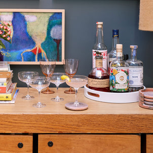 The Vintage List Cocktail Glasses - Lens Design, Set of 4 default