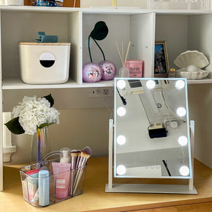 Dormify Medium 3-Tone LED Light Vanity Mirror White