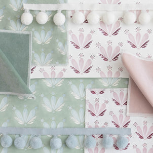 Pepper Home Serena Shower Curtain Sea Salt