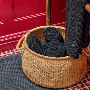 Alvaro Towels Raven/Bone