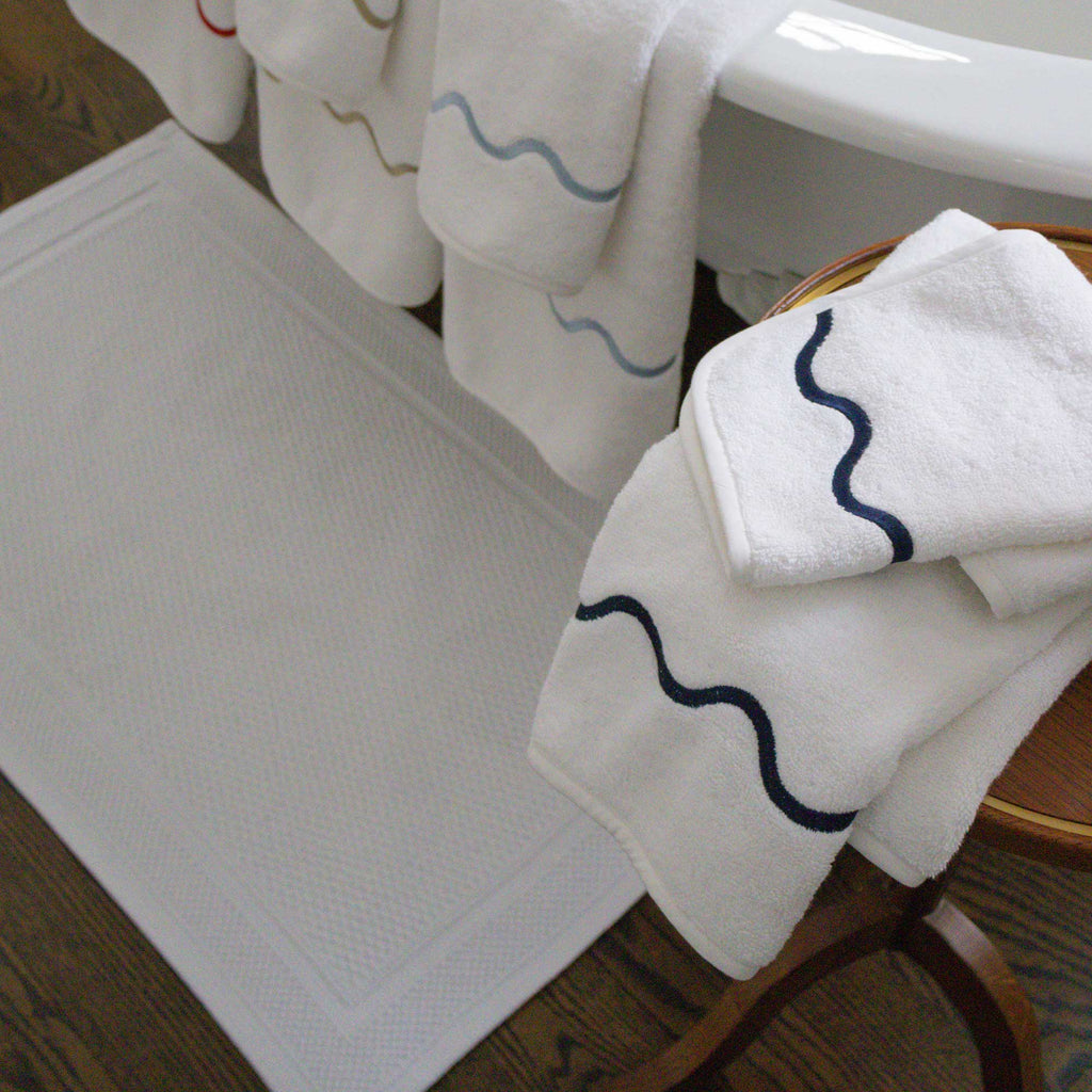 Athens Bath Rugs White