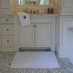 Athens Bath Rugs White