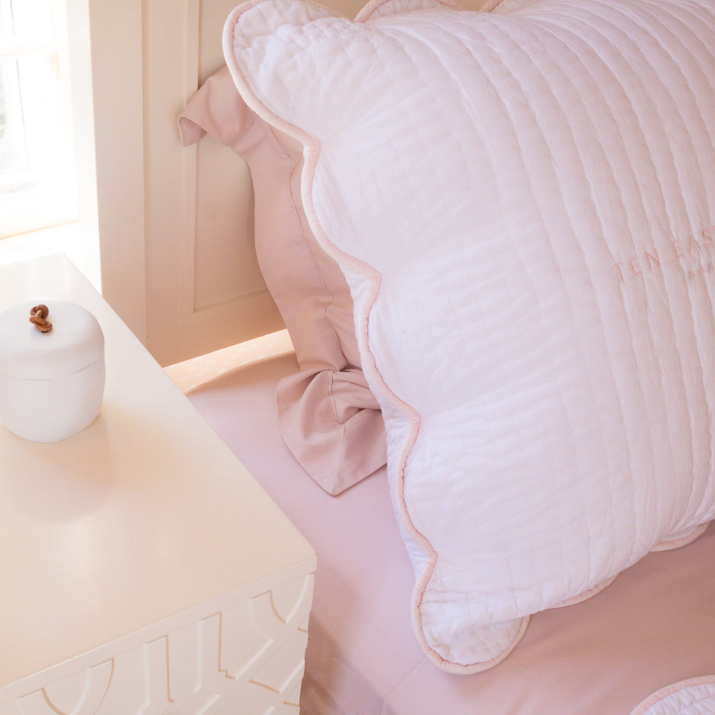 Bamboo Sateen Sham Set of 2 blush