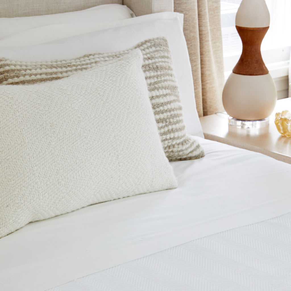 Bamboo Sateen Flat Sheet White