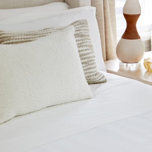 Bamboo Sateen Flat Sheet White