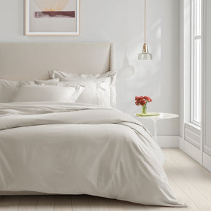 Bamboo Sateen Duvet Putty
