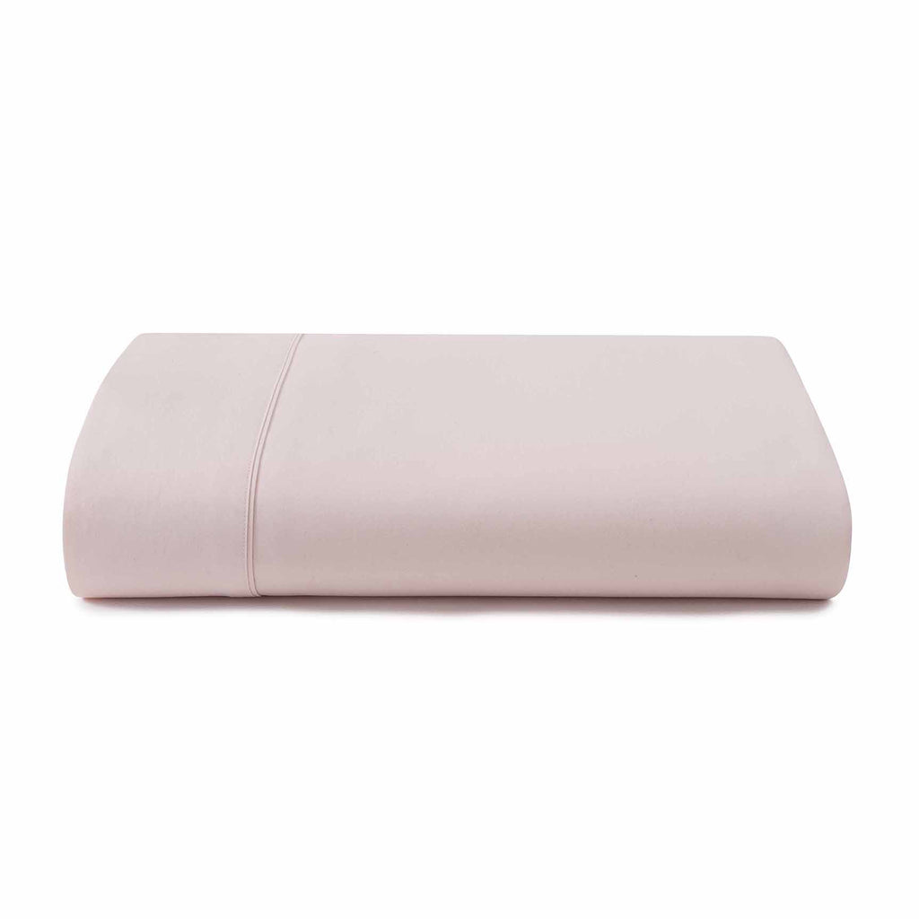 Bamboo Sateen Flat Sheet blush