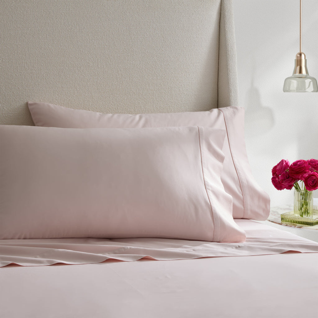 Bamboo Sateen Sheet Set Blush|Queen
