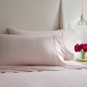 Bamboo Sateen Sheet Set Blush|Queen