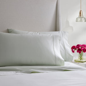 Bamboo Sateen Sheet Set Mist Green|Twin