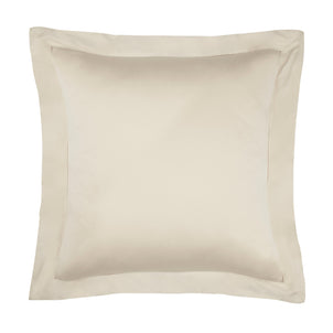 Bamboo Sateen Sham Set of 2 Bisque|2 Euro Shams|Customizer