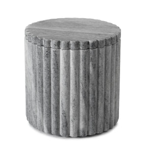 Beacon Hill Bath Accessories Grey|Cotton Jar