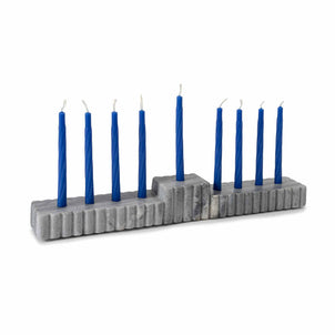 Beacon Hill Menorah Grey