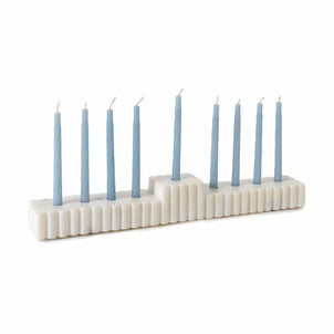 Beacon Hill Menorah White