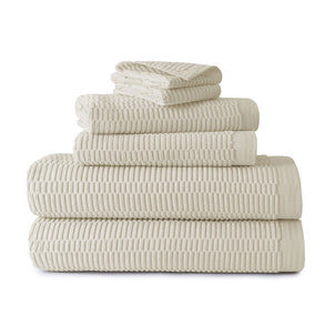 Brickell Towels Alabaster/Bone
