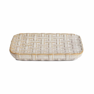 Cane Bath Accessories Natural|Soap Dish