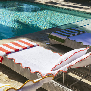 Chairish Lounge Chair Covers Coral (Cabana)