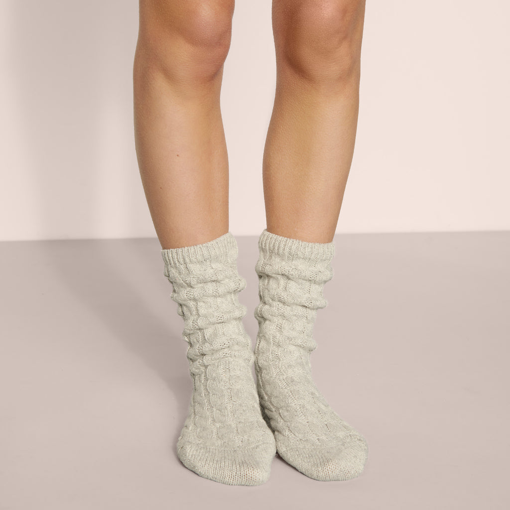 Eberjey Cozy Socks Heather Grey