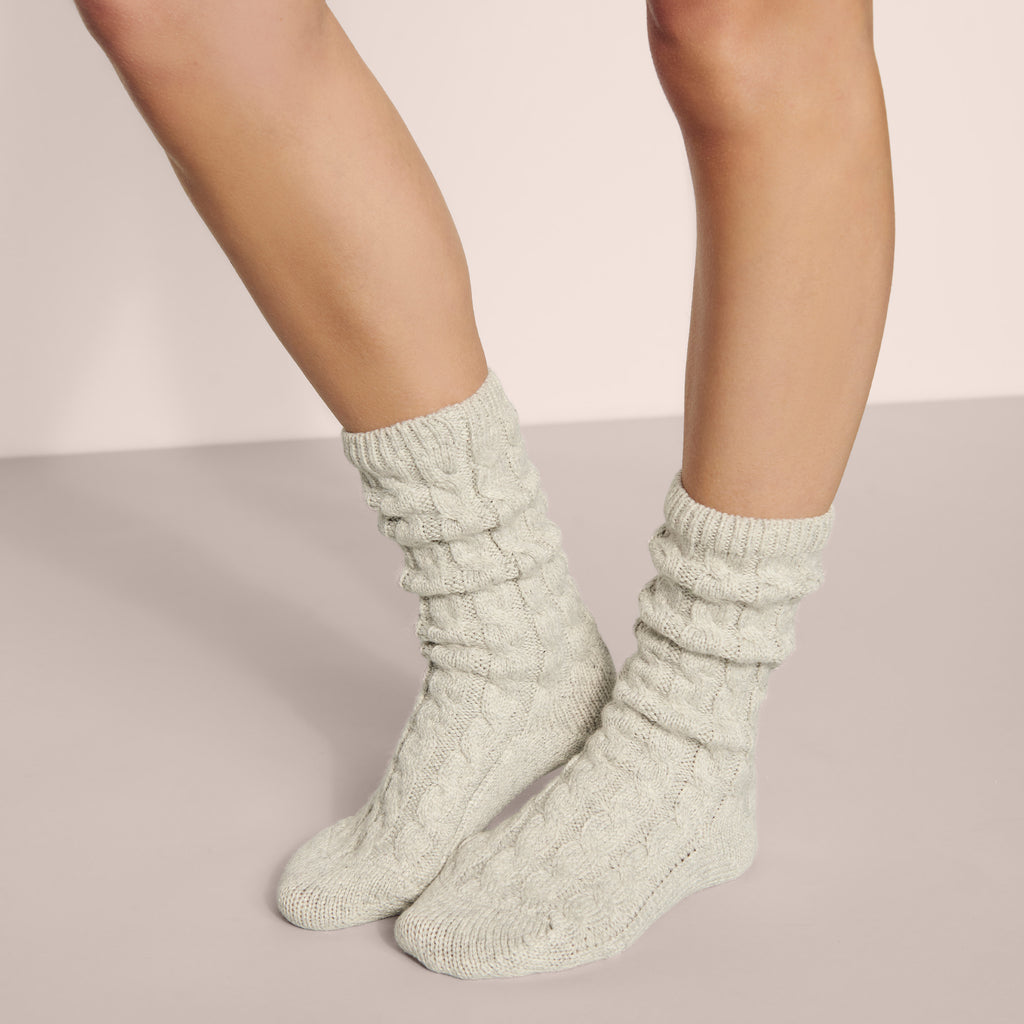 Eberjey Cozy Socks Heather Grey