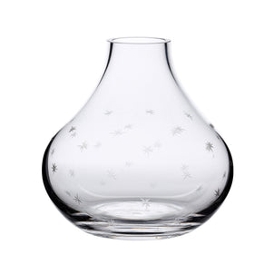 The Vintage List Vase - Stars Design Clear
