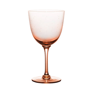 The Vintage List Rose Wine Glasses - Stars Design Rose