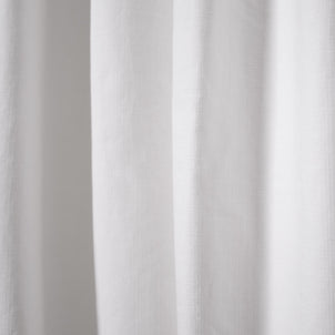 Pepper Home Snow Shower Curtain Snow