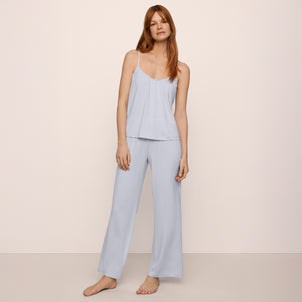 Eberjey Gisele Cami and Pant PJ Set Ice Blue