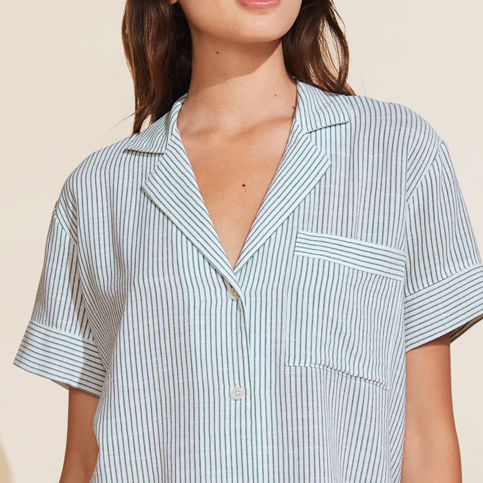 Eberjey Nautico Shortie Short PJ Set – Kassatex