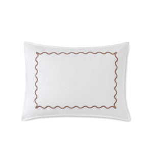 Ripple Sham Set of 2 Taupe|2 King Shams|Customizer