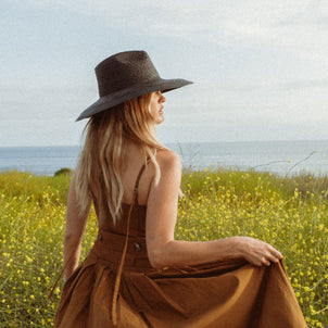 Freya Redwood Hat Black