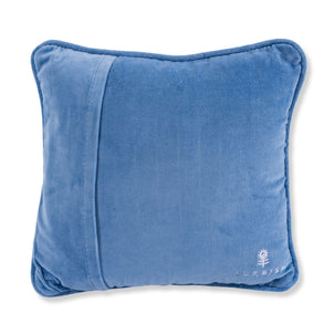 Furbish Studio Love That For You Needlepoint Pillow Blue